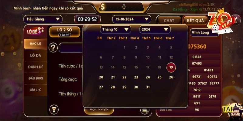 Xổ Số Miền Nam – Cá cược xanh chín cực đỉnh với Zowin